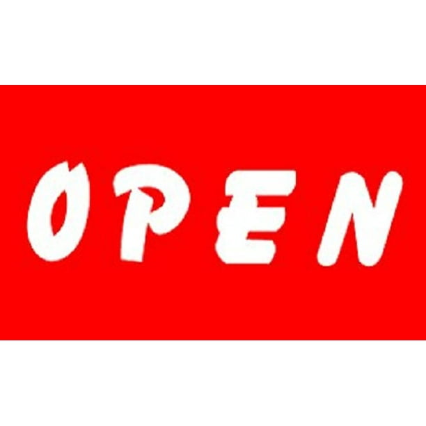 OPEN Flag Red White Store Banner Advertising Pennant Business Sign New 3x5 OPEN Flag Red White Store Banner Advertising Pennant Business Sign New 3x5